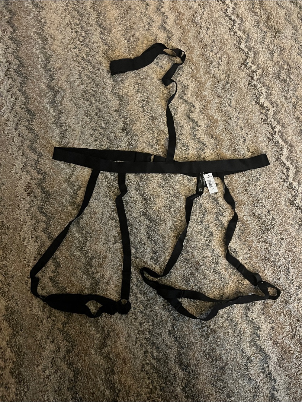 torrid Black Strappy Leg Harness Accessory